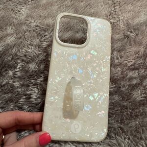 Loopy Case Iridescent White Phone Case